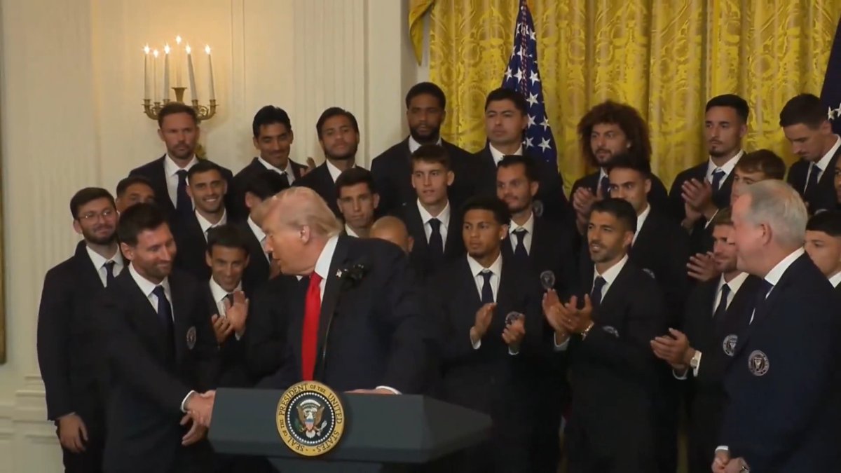 "Casa Blanca": Por el reconocimiento de Donald Trump a Lionel Messi y al plantel campeón de Inter Miami
