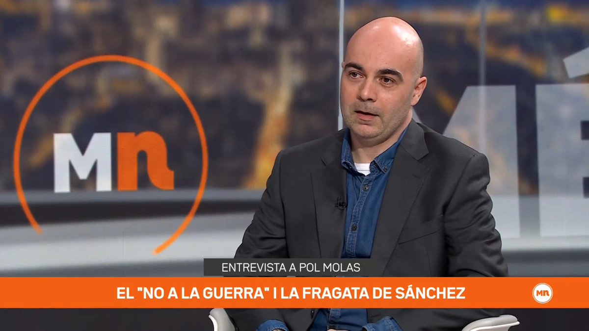 "És compatible dir no a la guerra i enviar una fragata de guerra a Xipre." Pol Molas, president de la Societat d'Estudis Militars de Catalunya, analitza la política de Pedro Sánchez davant l'atac d'Israel i els Estats Units contra l'Iran #MésNit3Cat
