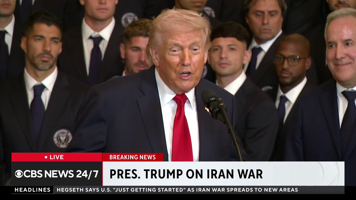 President Trump says Secretary of State Marco Rubio has been doing a “fantastic job” with the Middle East and Cuba. “What's happening with Cuba is amazing, and we think that we want to finish this one first, but that will be just a question of time before you and a lot of unbelievable people are going to be going back to Cuba,” he said. “Hopefully, not to stay.” Trump also mentioned that Venezuela is "going great” and has been “stabilized,” praising interim President Delcy Rodriguez.