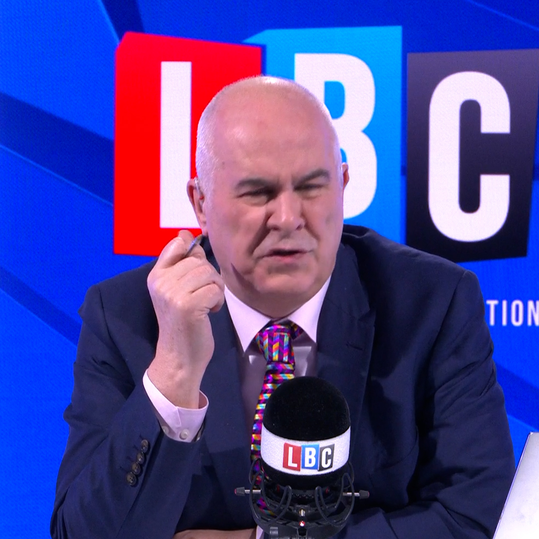 'What are you talking about?!' 'Look at your history, Iain!' Iain Dale 🏴🇬🇧 ⚒️ leaves caller Mohammed speechless during a debate on the war in Iran.
