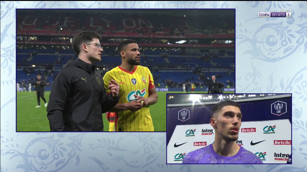 [📺LIVE] 🏆 #CoupeDeFrance 🎙️ Robin Risser : "120 ans, c'est une année spéciale, c'est un club spécial." 👏 Lens se qualifie en demi-finale ! #OLRCL
