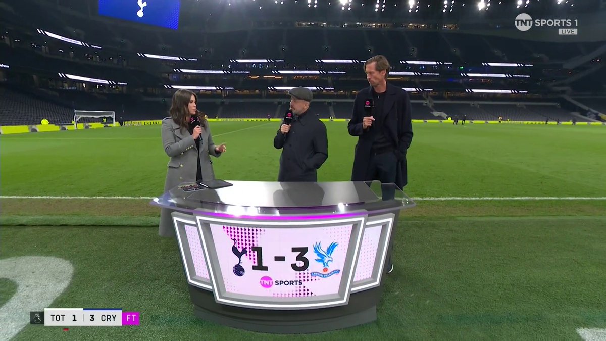 "I'm very pleased with the result." Crystal Palace boss Oliver Glasner reacts to the win over Tottenham ✅ 🎙️ Liam MacDevitt | 📺 TNT Sports & discovery+ UK