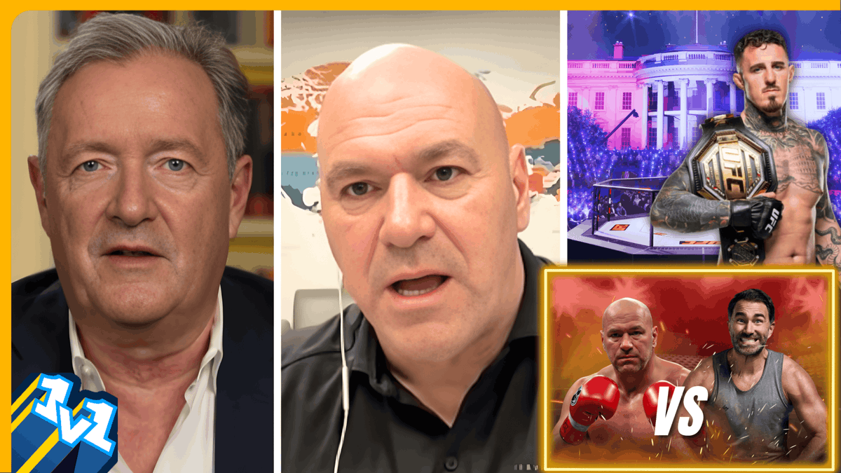 "Tom and I obviously need to talk..." Dana White opens up about Aspinall, fighting Eddie Hearn and the upcoming UFC White House event. Just dropped!👇 📺 Piers Morgan | danawhite