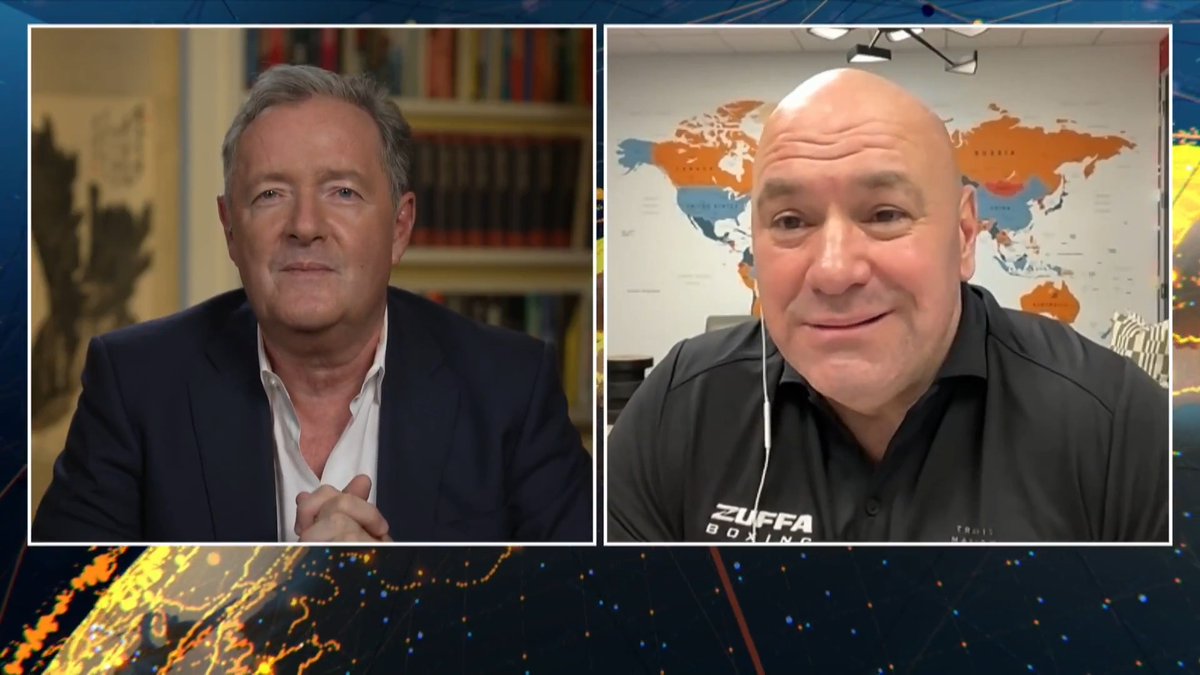 “Listen, if Eddie wants to box, we can box...” Dana White said he would ‘absolutely’ face Hearn in the ring. Watch more👇 📺 Piers Morgan | danawhite