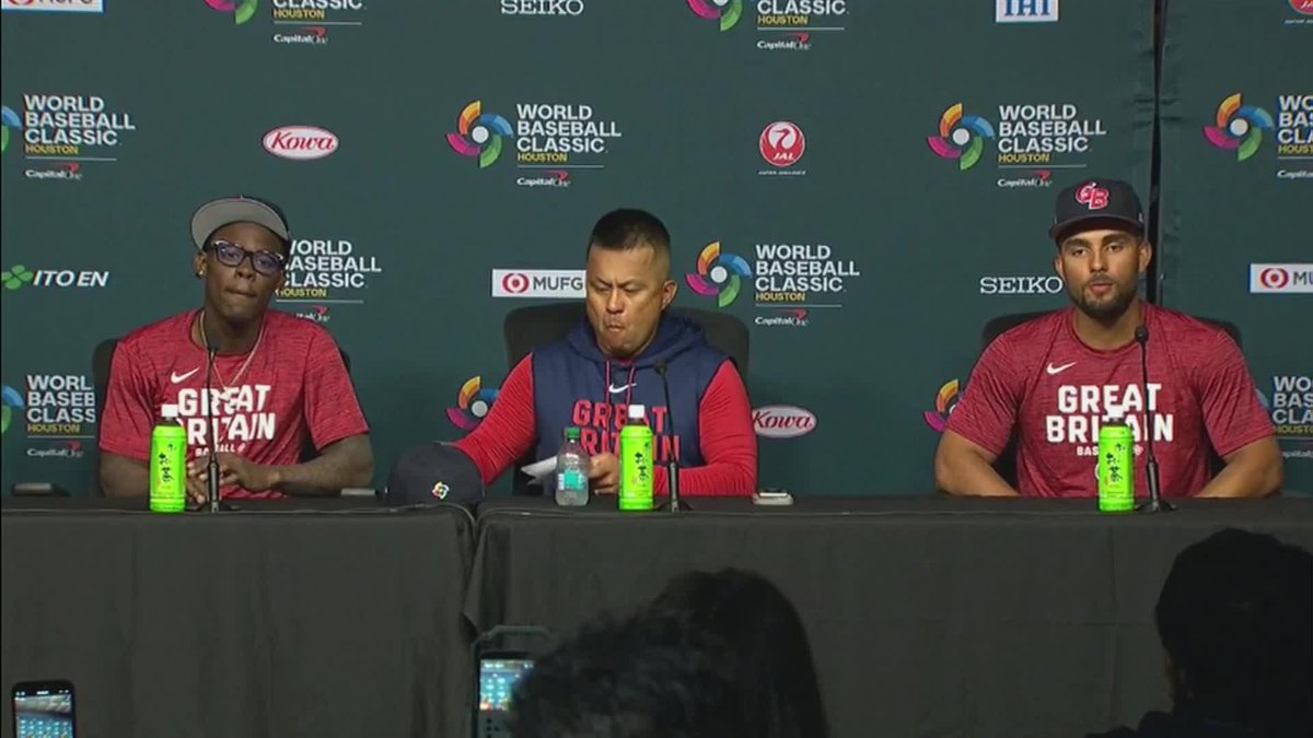 Jazz Chisholm Jr. on the opportunity to inspire kids from the UK with the WBC "It means so much to me, especially coming from a small home country in the Bahamas. Knowing how hard it is for a country that's not known for the sport of baseball to get on the map"