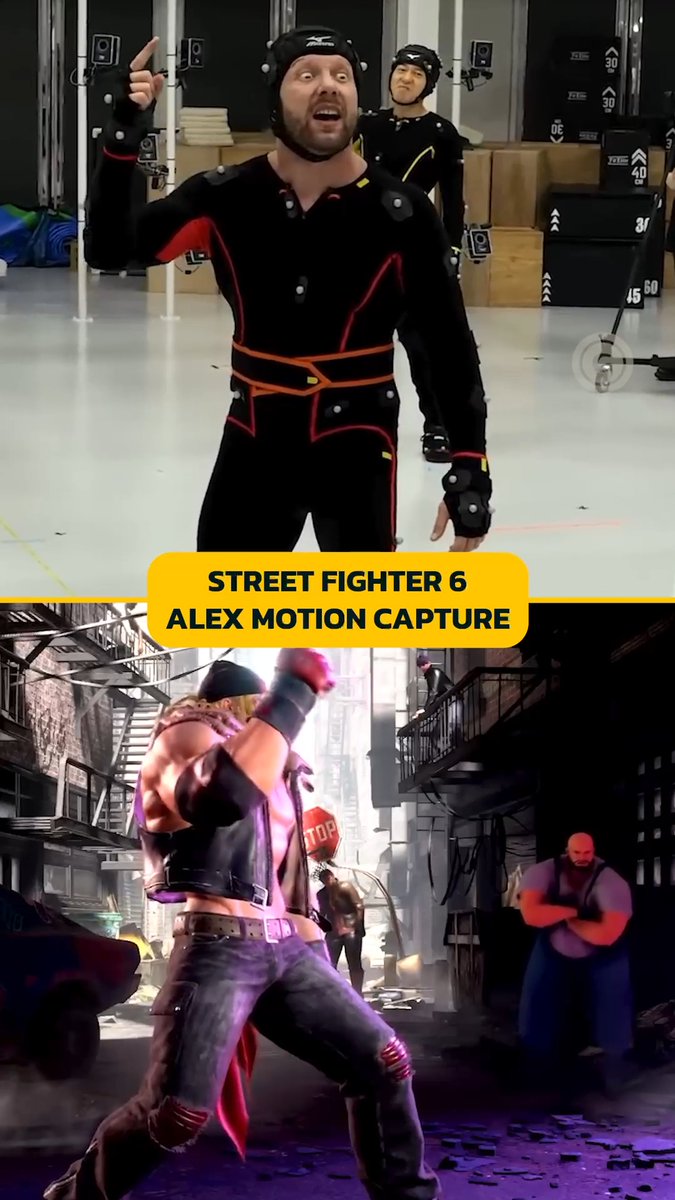 Motion capture for Alex in Street Fighter 6 is *intense*