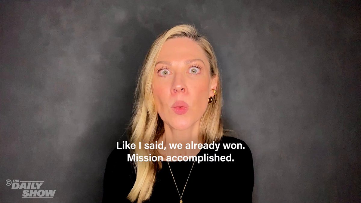 Desi Lydic Foxsplains the not-war in Iran that Trump didn't start and also already won