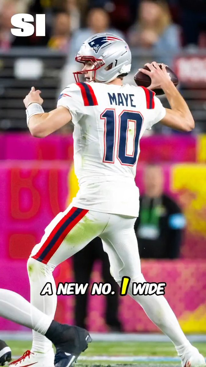 How can the Patriots find Drake Maye a new top target in 2026? Mike Kadlick breaks it down