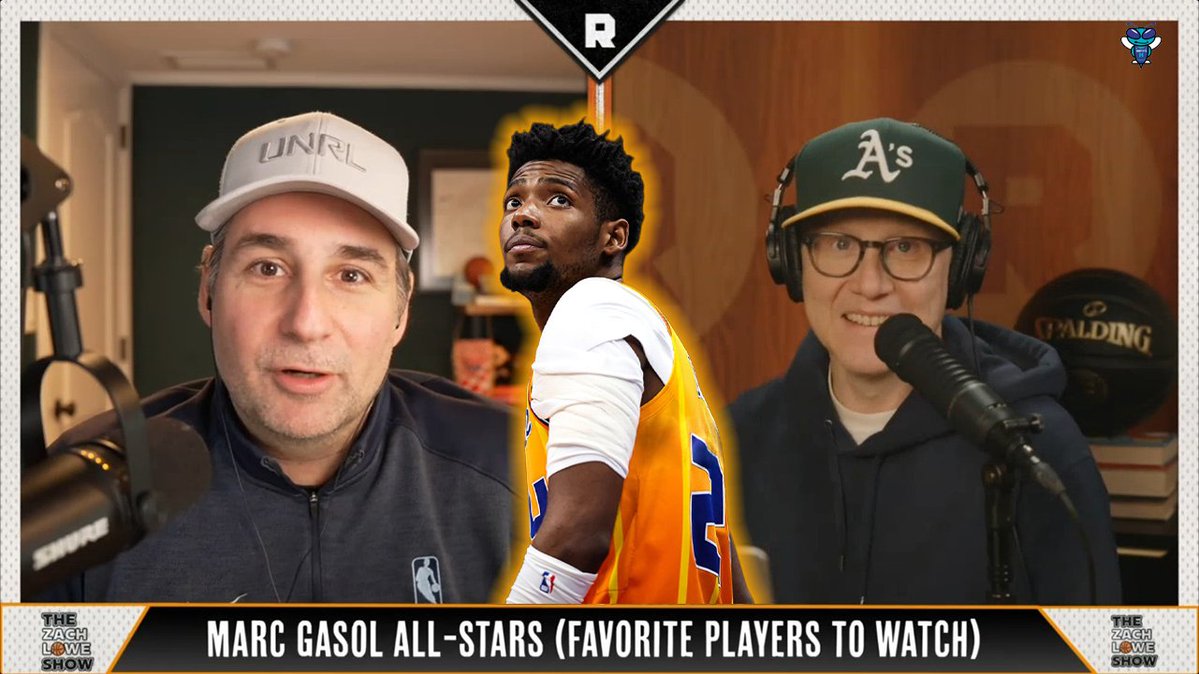 🎙️ Chris Ryan on Brandon Miller: "I feel like I'm watching that early version of Kevin Durant where there's a learning process happening, but he's also like, 'There is really nothing I can't do.'" "On a nightly basis when I watch the Hornets, for as much as Kon is the reincarnation of Klay Thompson and LaMelo is so fun, I really find myself focusing on Brandon." 🎙️ Zach Lowe: "He does a little bit of everything, and their surge basically corresponds almost exactly to him getting healthy and having the best sustained stretch of his career. He's awesome. He's up to 38% from three." "When the playmaking comes with him—and you can see it, he kind of sees it. Sometimes he sees it late, sometimes he telegraphs it a little bit, sometimes he's a little laborious—but he sees it and he's trying to level up in that sense. And when that comes, look out." Full episode: