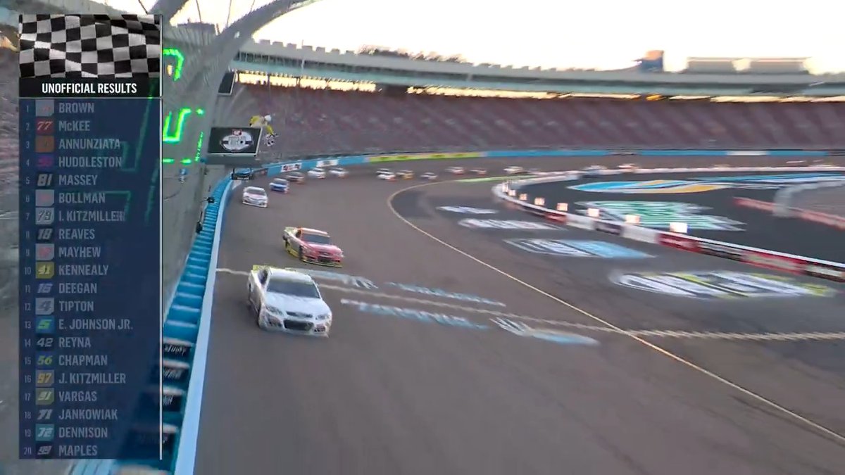 An absolutely 𝒅𝒐𝒎𝒊𝒏𝒂𝒕𝒊𝒏𝒈 ARCA Menards Series performance! 17-YEAR-OLD CARSON BROWN WINS AT PHOENIX.