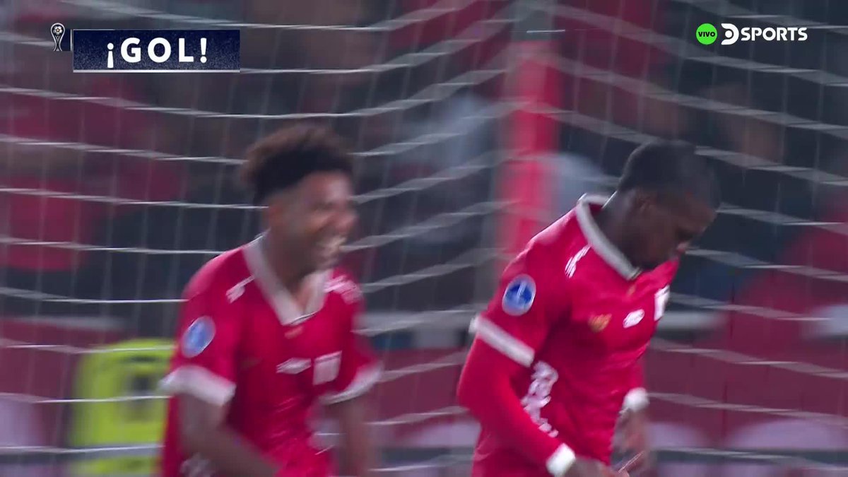 ¡GOOOOOOL DE AMÉRICA! Palacios puso el 2 a 1 del local frente a Bucaramanga. CONMEBOL #SudamericanaEnDSPORTS