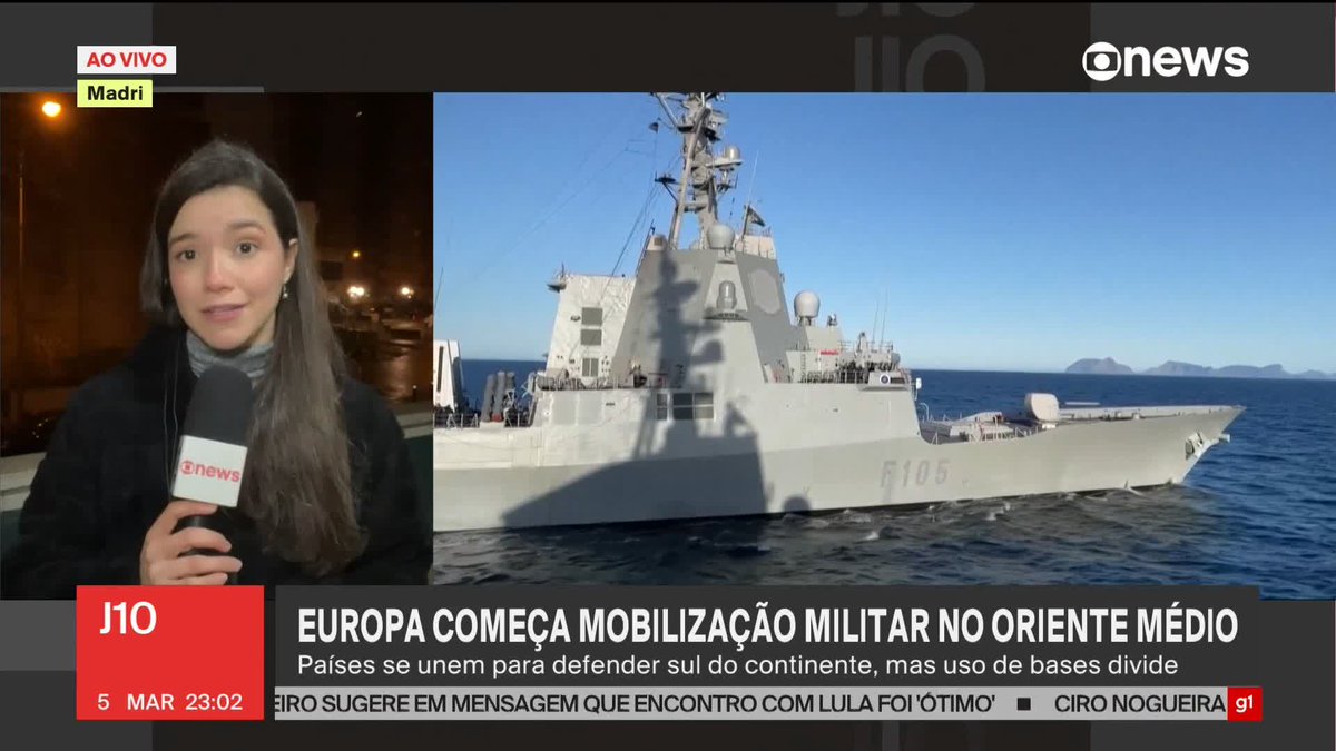 Países europeus se mobilizam no Oriente Médio. A queda de um drone no Chipre acendeu um alerda de que a guerra está se aproximando da europa. ➡ Assista ao #J10: #GloboNews