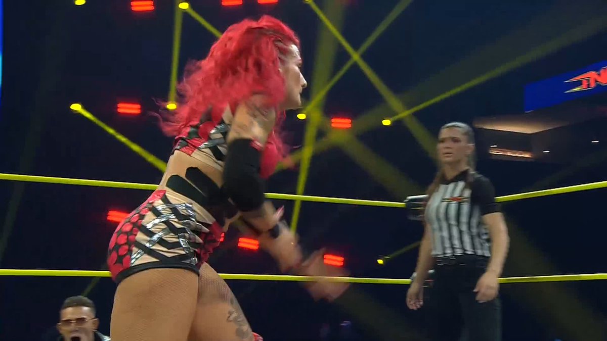 .Jody Threat has Arianna Grace right where she wants her! #TNAiMPACT