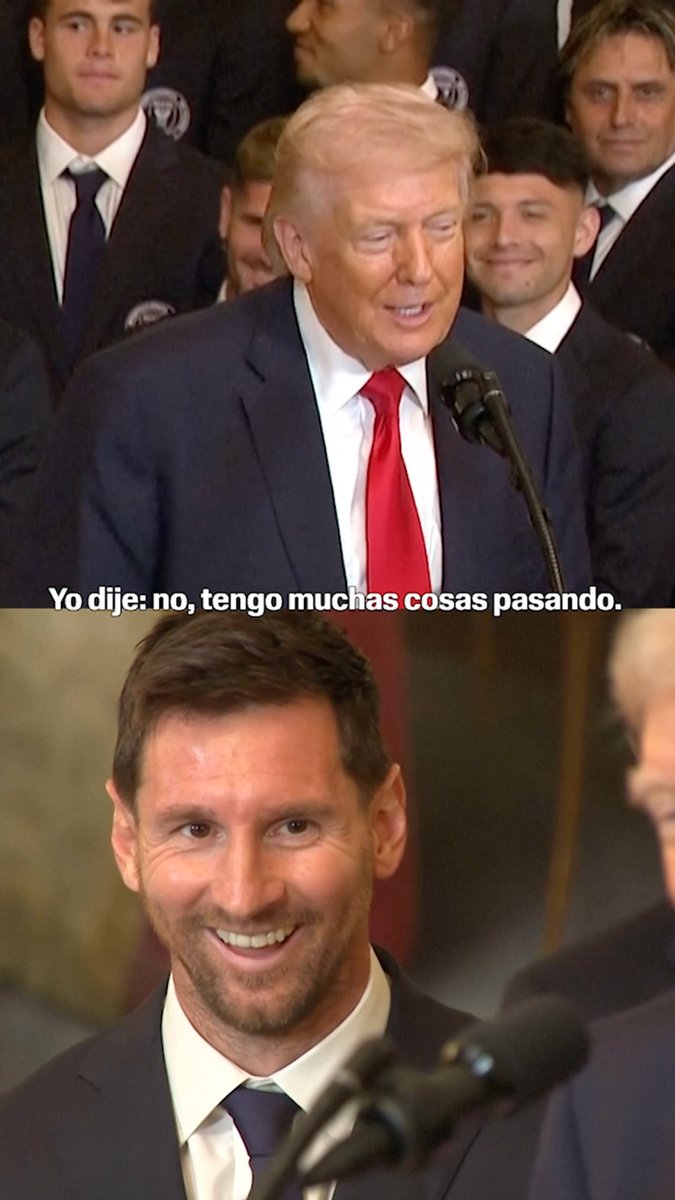 Así fue la visita de Messi y el Inter Miami en la Casa Blanca.