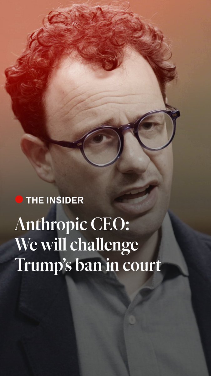 Dario Amodei, Anthropic’s boss, says he will challenge Donald Trump’s ban in court. Last week the Trump administration banned federal agencies from using Anthropic’s AI tools after the firm insisted that its main model not be used for mass surveillance or autonomous weapons. Zanny Minton Beddoes asks Mr Amodei about the power struggle and the difficulty of preventing an AI race to the bottom. Watch the interview on Friday at 6pm London time: