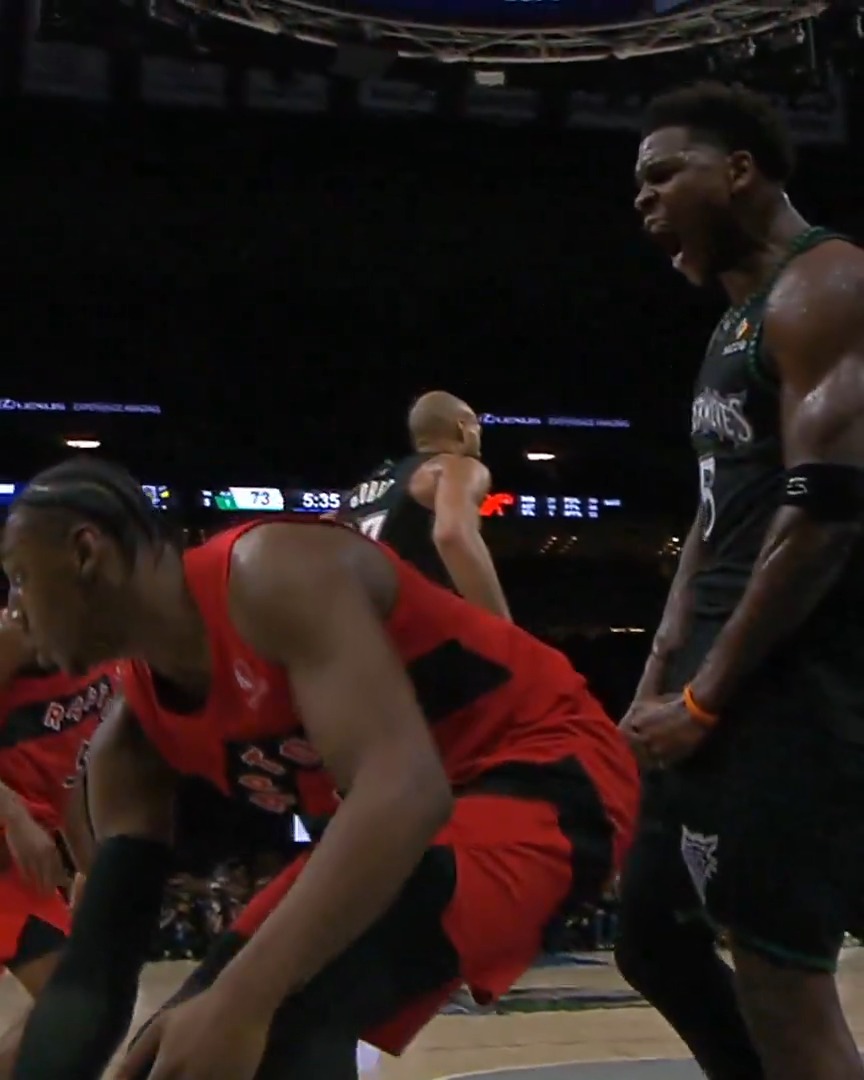 ANT JUST DETONATED ON RJ BARRETT 😱💥