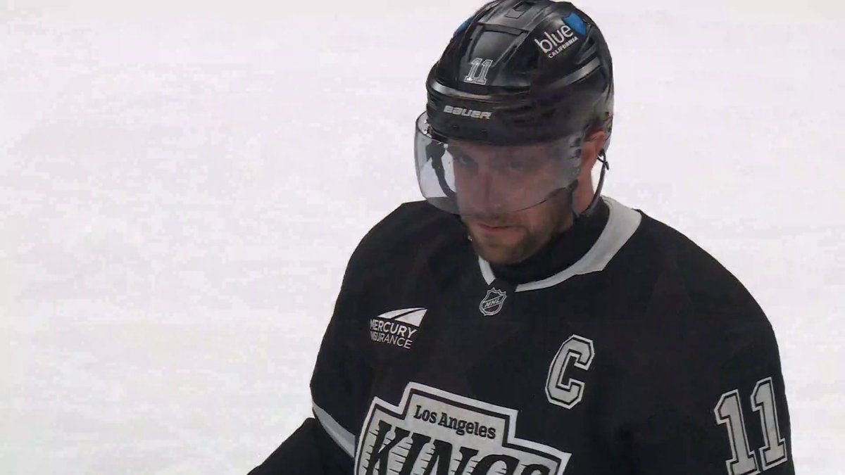 Anze Kopitar is royalty in Los Angeles 👏 1,500 career games played as a King 👑