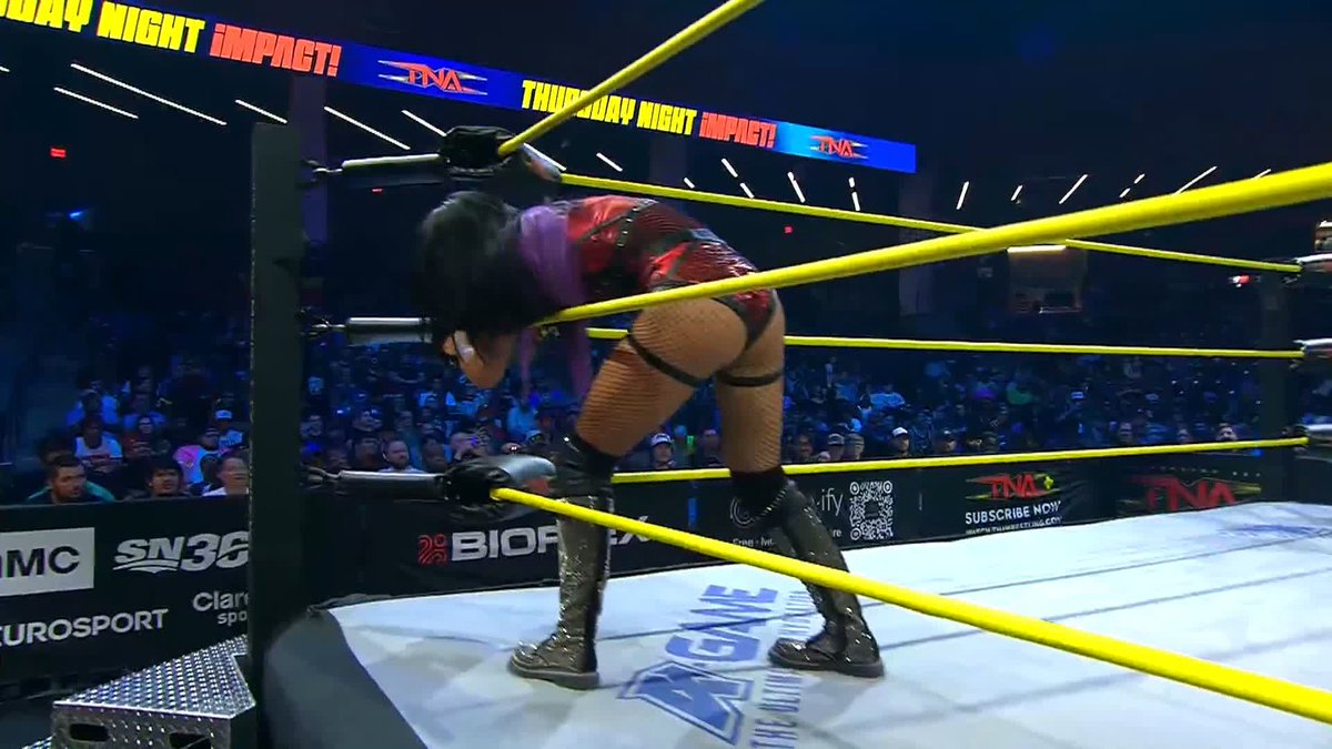 .Elayna Black STEALS the victory on #TNAiMPACT! Mara Sadé
