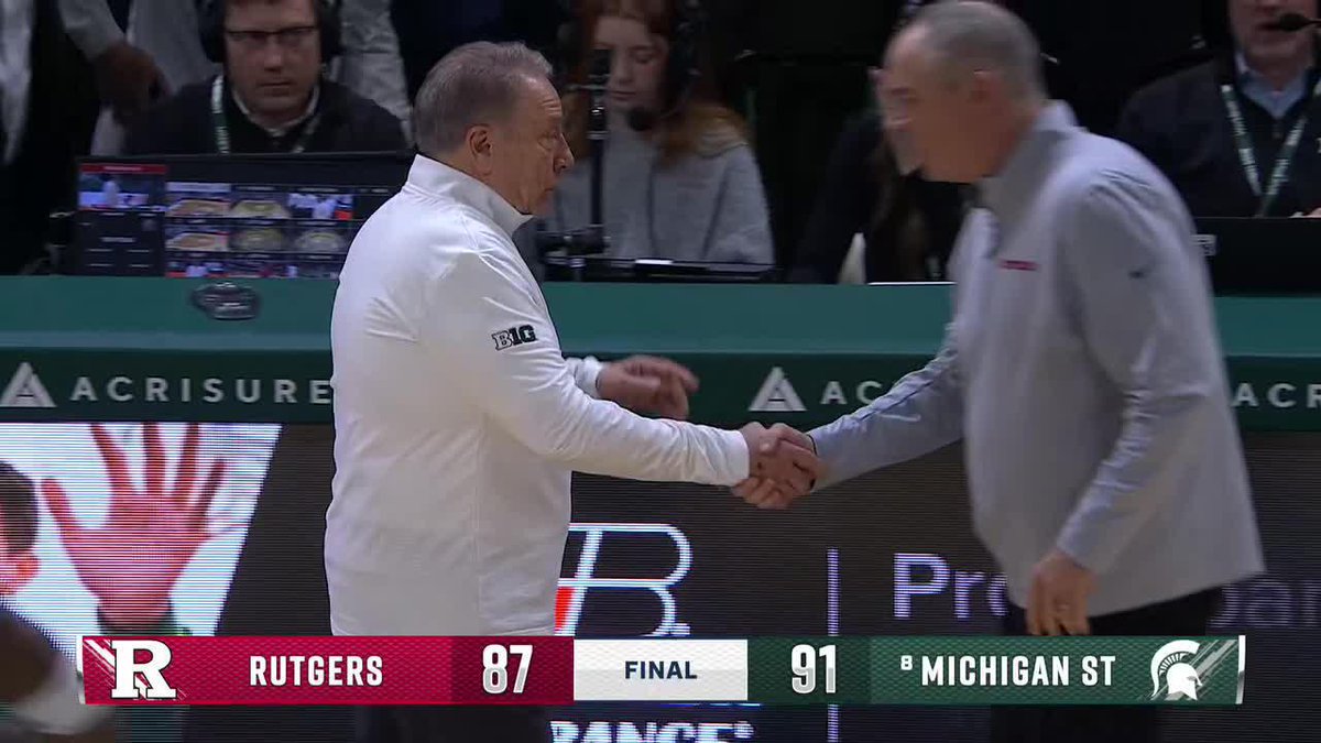 MICHIGAN STATE SURVIVES ON SENIOR NIGHT ‼️