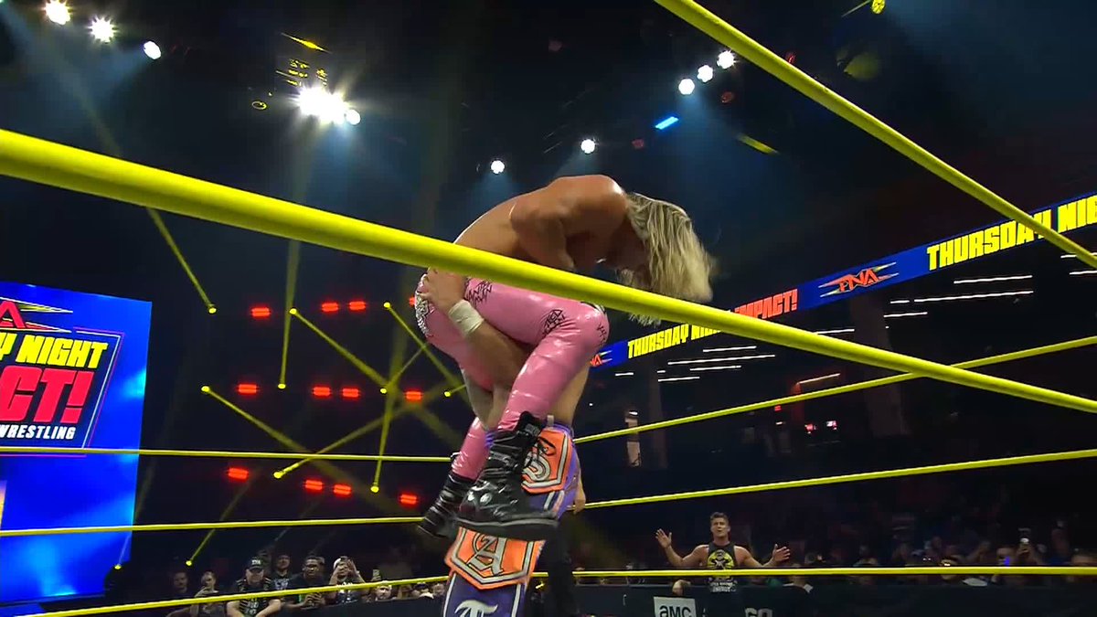 Shoutout to AJ Styles! STYLES CLASH from LEON SLATER! #TNAiMPACT