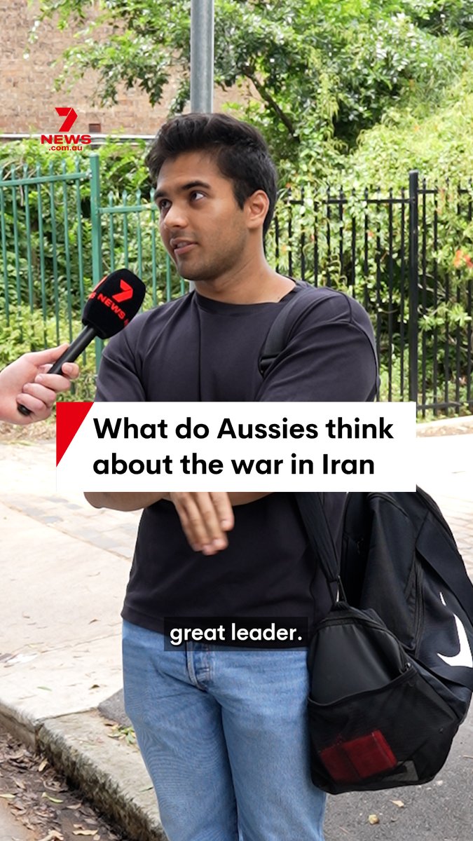 The Iran war continues to escalate, heightening fears of a global conflict. 7NEWS asked Australians on the streets of Sydney what they thought about the ongoing war. #iran #middleeast #usa #australia #defence
