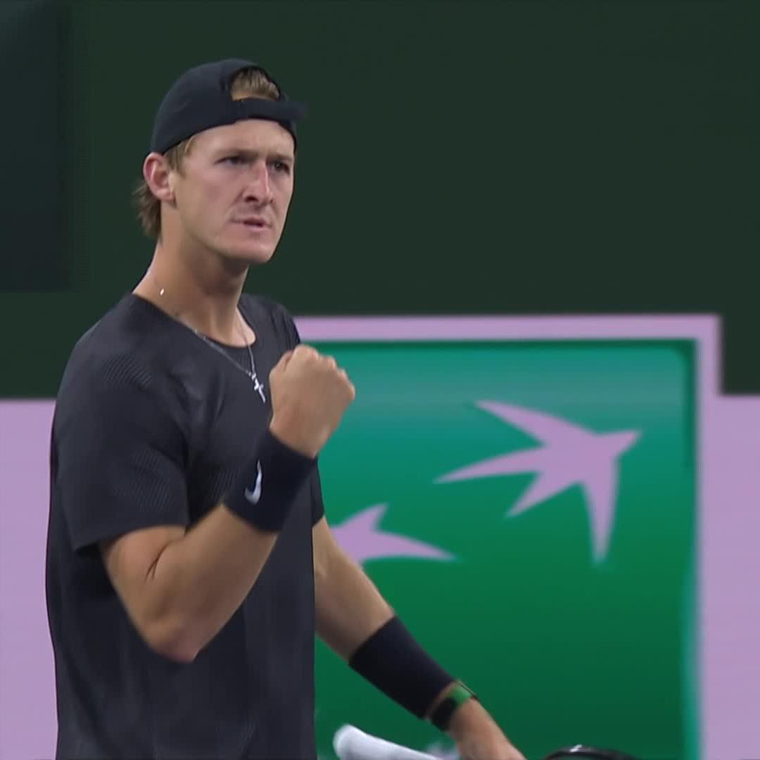 A man in form 🙌 Delray Champ Sebastian Korda kicks off his Indian Wells campaign in style as he beats Comesana 7-5 6-0 🔥 #TennisParadise