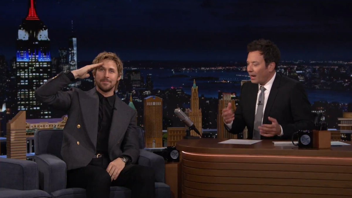 In honor of Ryan Gosling playing a middle school teacher in Project Hail Mary, he invited an audience full of teachers to the show tonight 🥹 #FallonTonight #ProjectHailMary Thank you, DoSomething, for securing our audience of teachers tonight!