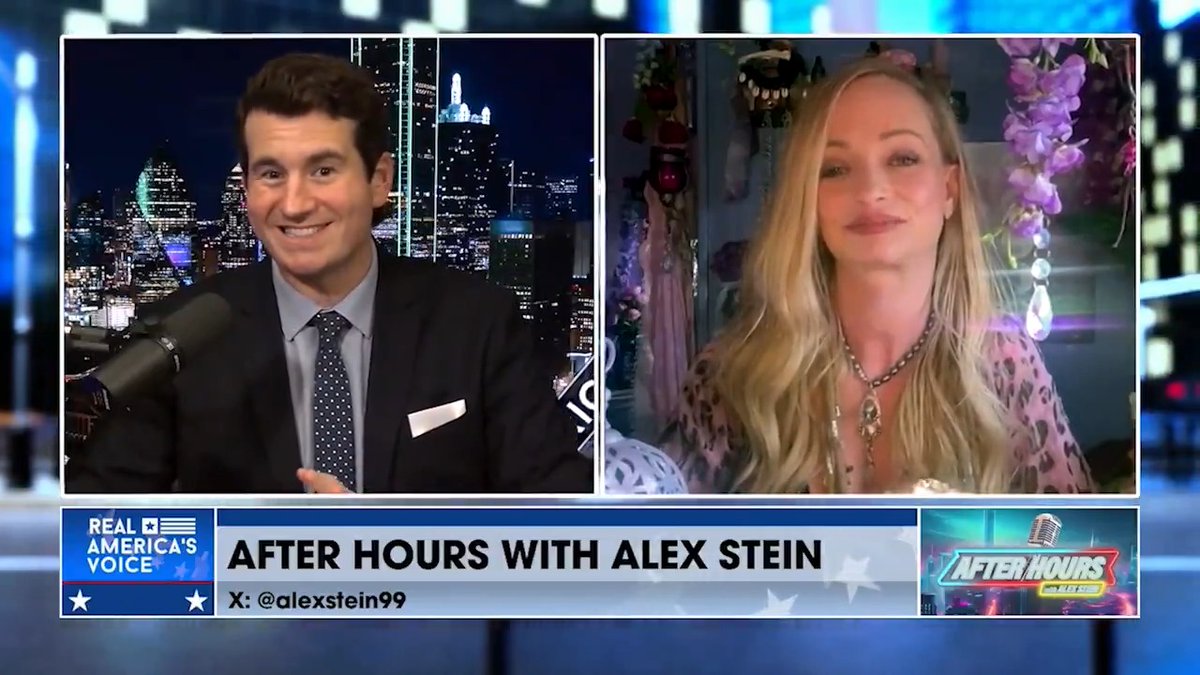 SEE IT: Alex Stein Hosts Independent Journalist Mindy Robinson - Entire Appearance Alex Stein #99 After Hours with Alex Stein #99 Mindy MF Robinson 🦄