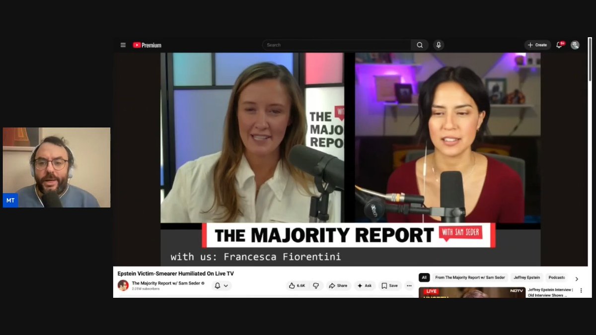 Another slew of soap opera garbage from "The Majority Report" Emma Vigeland Francesca Fiorentini