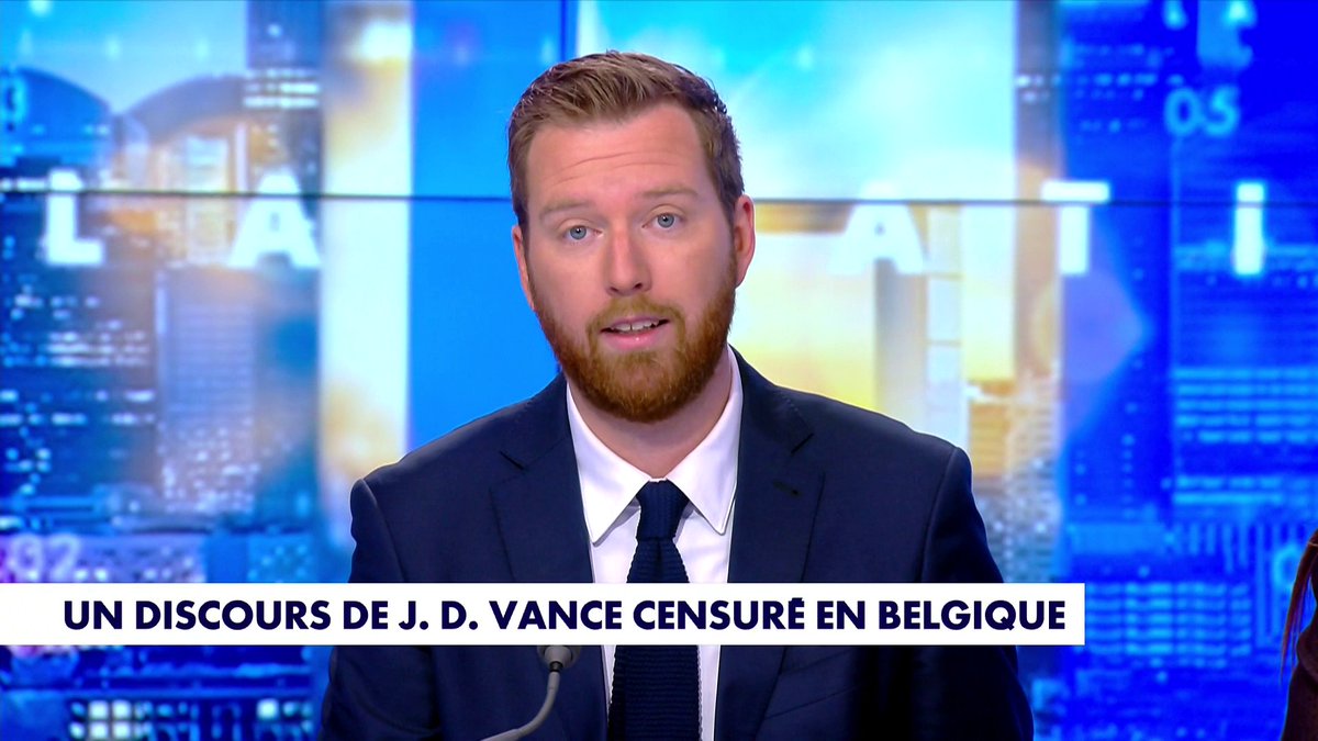 L'édito de Thomas Bonnet : «Un discours de J. D. Vance censuré en Belgique» dans #LaMatinale