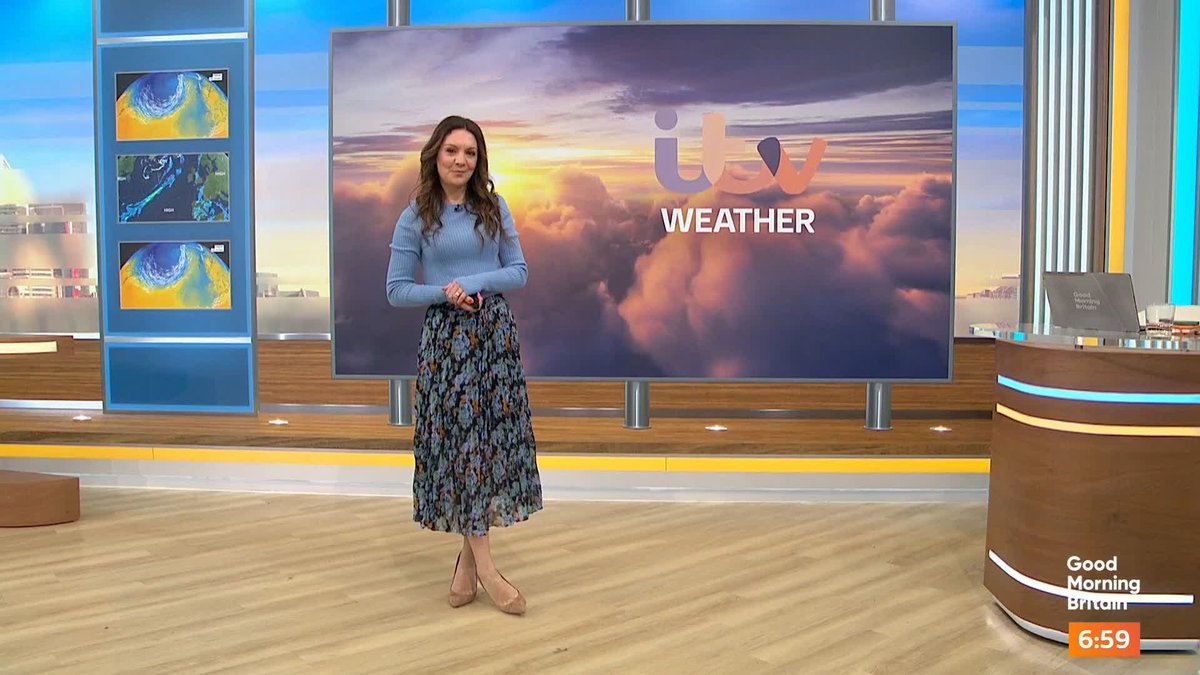 It will be sunny in the north and cloudy elsewhere with patchy rain. @lauratobin1 has the forecast and the outlook for the next few days.