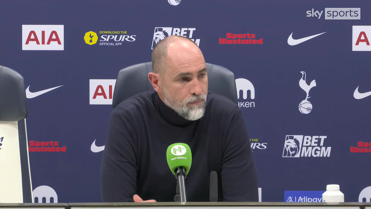 "I believe more after this game than I did before" 🗣️ Igor Tudor reflects on Tottenham Hotspurs' 3-1 defeat to Crystal Palace ⚪️