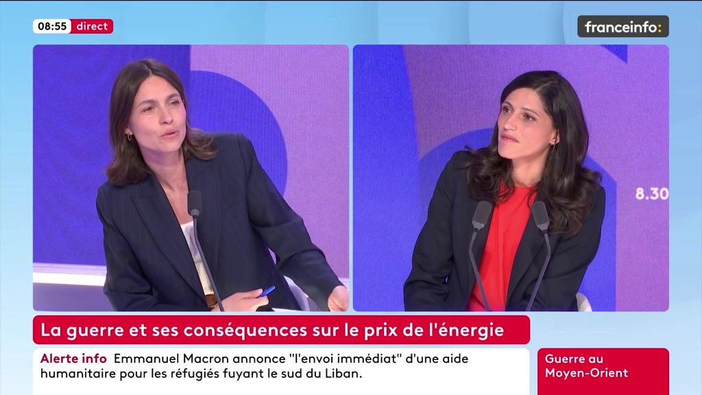 🔴 Prix de l'énergie ➡️ "L'État n'est évidemment pas le grand gagnant de la hausse des prix de l'essence", déclare Eléonore Caroit.