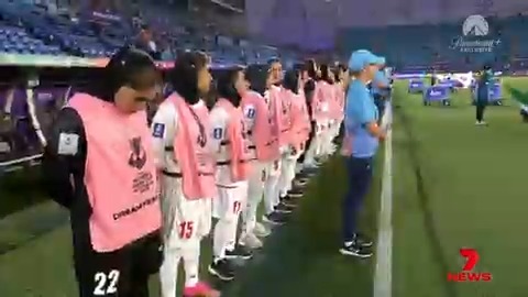 There are growing fears for the Iranian women's football team after concerning scenes at their Asian Cup showdown against the Matildas.