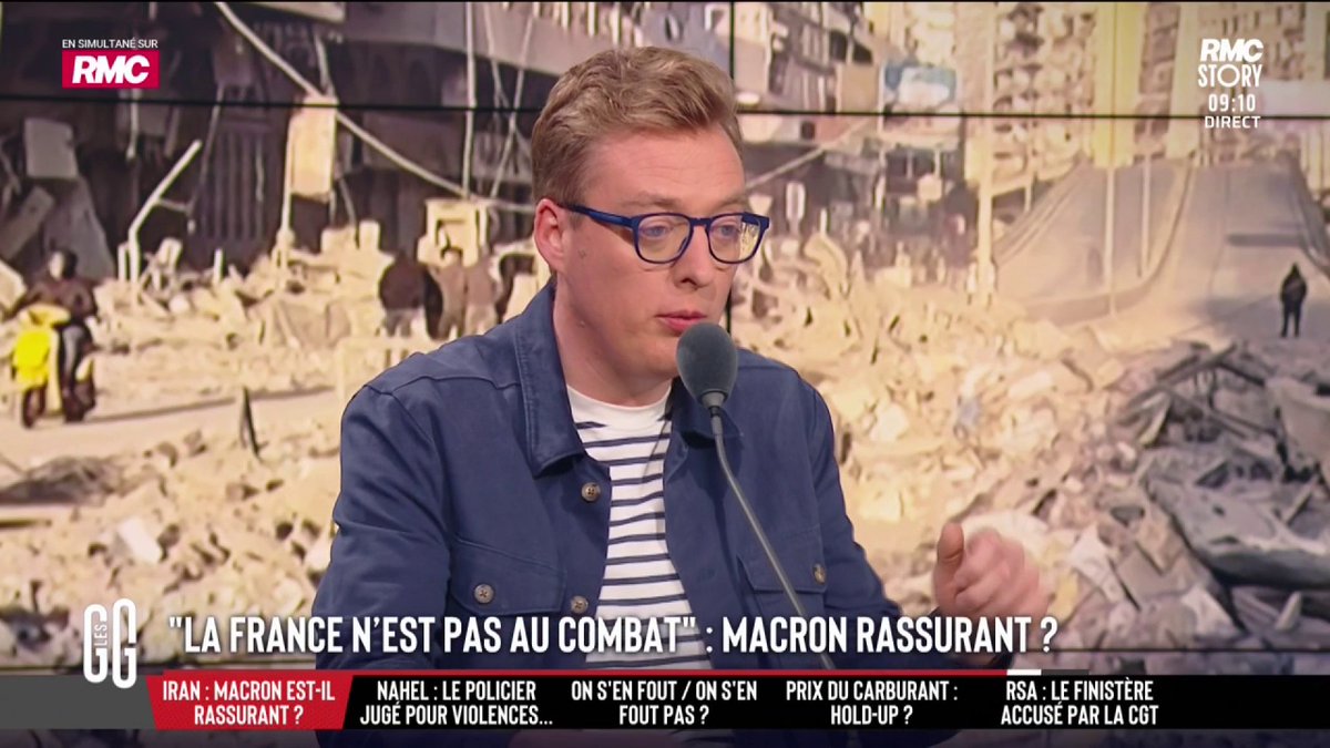 🚨 "Pour préserver sa sécurité, il faut savoir faire la guerre, savoir taper le premier." 🗣️ Antoine Diers : "Pourquoi toujours vouloir éviter la guerre ? Alors même que 2 bases françaises ont été attaquées par des missiles iraniens. J'en ai assez !" #GGRMC