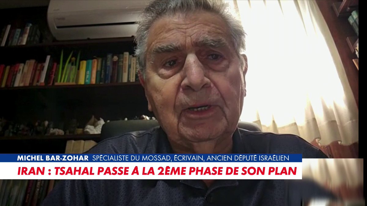 Michel Bar-Zohar, écrivain : «En Iran, le Mossad est extrêmement actif», dans #HDPros Toute l'info est à retrouver sur