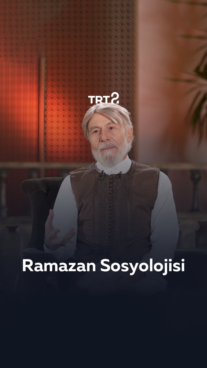 Akademisyen - yazar Mim Kemal Öke ile günümüzün hız tutkusuna karşı sabrın sükûnetini ve orucun nefis üzerindeki terbiye edici etkisini ele alıyoruz. 🌙 Hilal Demir’in sunumuyla “Ramazan Sosyolojisi”, Ramazan ayı boyunca her gün 17.00’de TRT 2’de. 📺