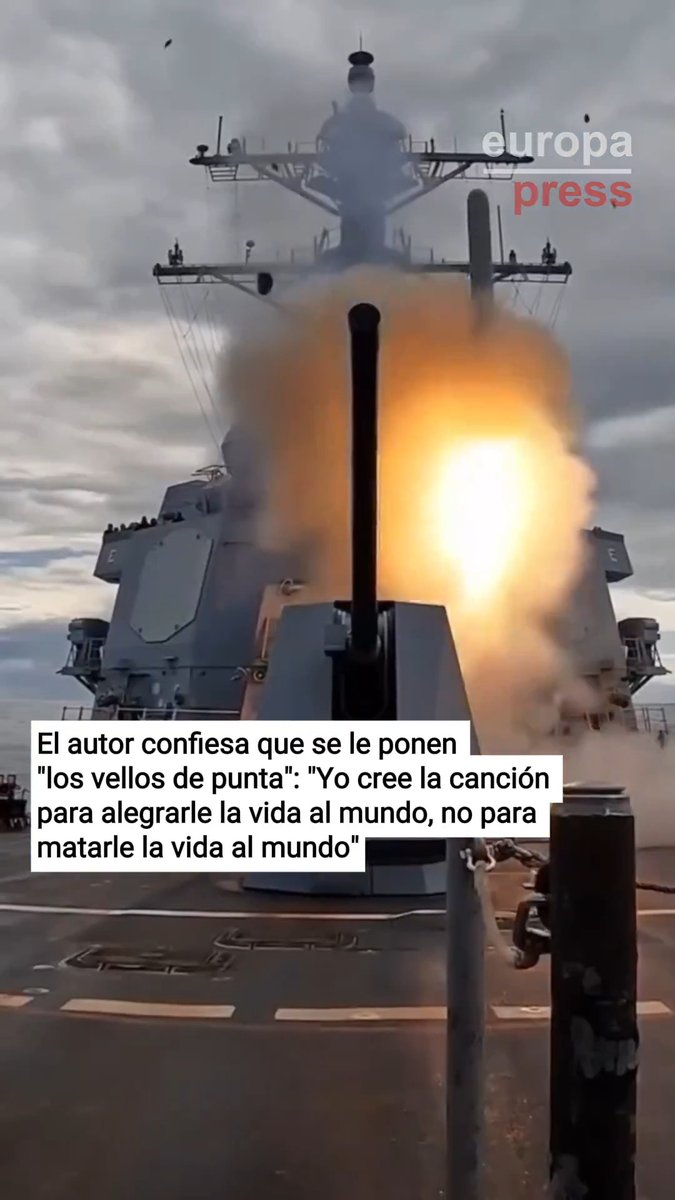 "Yo creé la canción para alegrarle la vida al mundo, no para matarle la vida al mundo". Antonio Romero, miembro de Los del Río y autor de 'Macarena', lamenta que la Casa Blanca use su canción en un vídeo de ataques en Irán