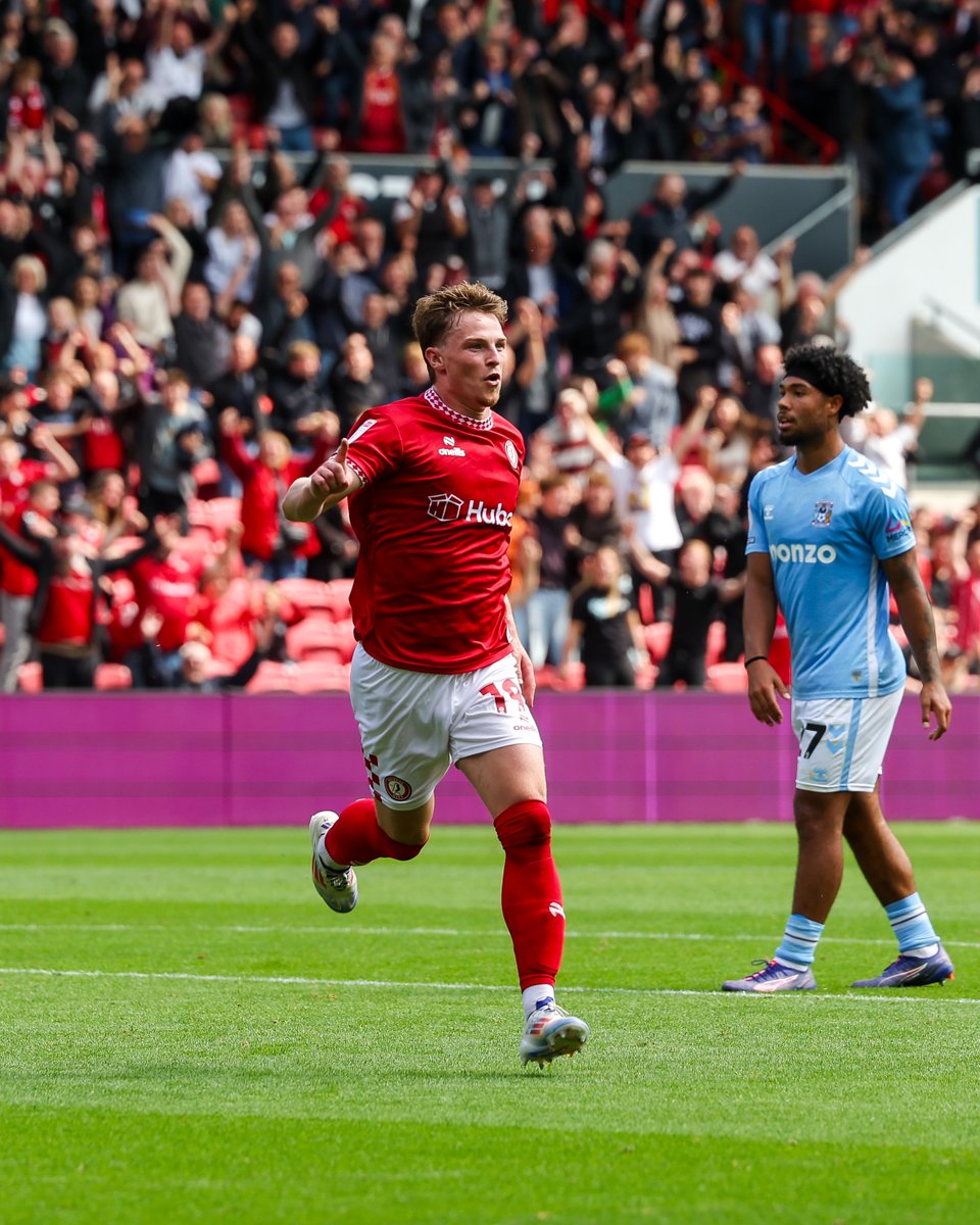 An absolute ROCKET from George Tanner when we hosted Coventry City last season! 🚀