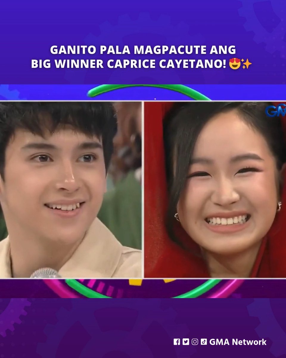 #KapusoFeels: Kahit anong gawin, ang ganda at ang cute pa rin! 😍💖 #TiktoClock | For more Kapuso Feels, visit: