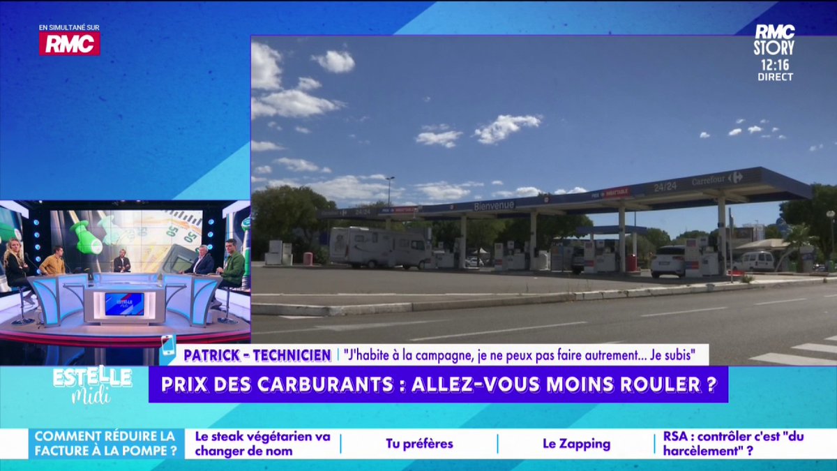 🚗 Prix du carburant 📞 Patrick : "On n'a pas le choix... On ne peut pas faire d'arbitrage ! On a un gouvernement qui est incapable de faire un geste ! Les gilets jaunes sont partis sur un gasoil à +1,5€... Ils se foutent de notre g***** ou alors ils sont incompétents !"