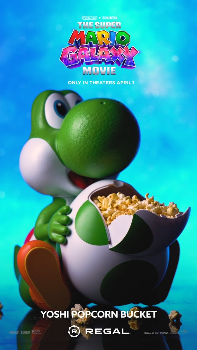 Coming soon to Regal 👀 The Super Mario Galaxy Movie tickets go on sale March 9.
