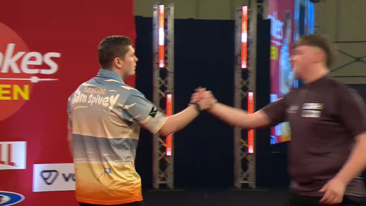 SPIVEY SLIDES THROUGH! Sam Spivey sets up a Round Two clash with Max Hopp following a 6-2 victory over 16-year-old Kyle Gilding! Live Scores &amp; Streaming #UKOpenDarts | R1