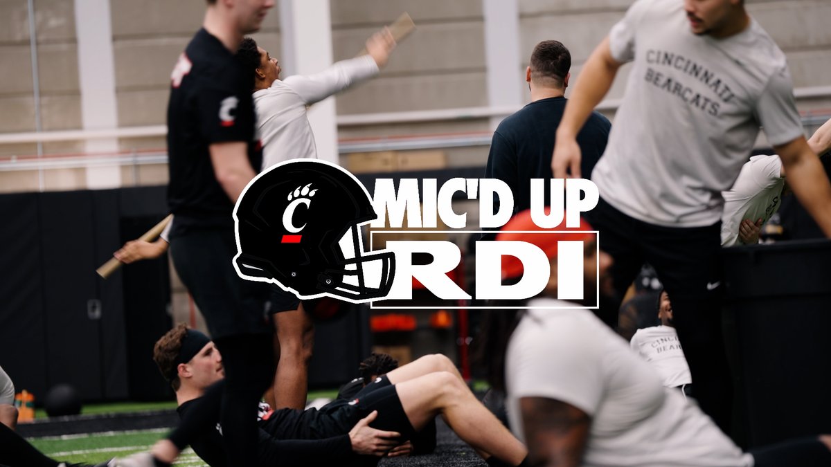 The mic'd up you've been waiting for 👀 get your Friday started with our Director of Football Sports Performance Niko Palazeti #TheStrongShallReign