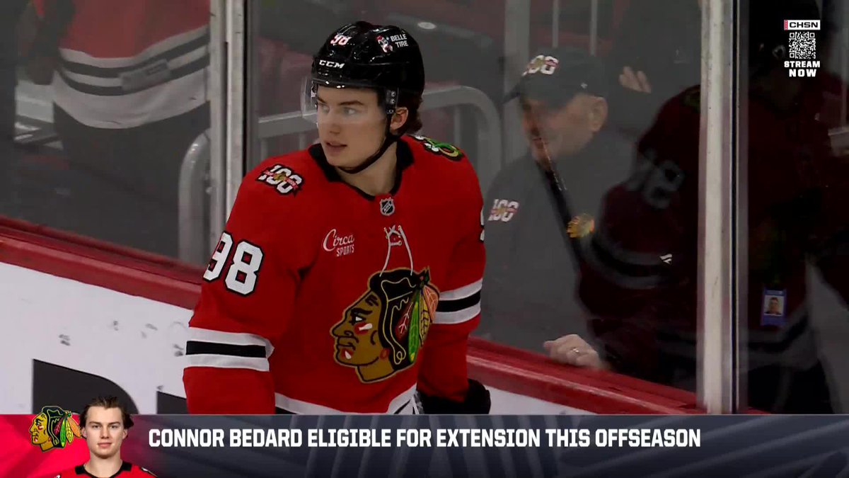 "He's in for the long haul. He gets it. He sees the plan coming together." Frank Seravalli says Connor Bedard will be signing a long-term extension with the #Blackhawks this offseason, it's just a question of for how much.