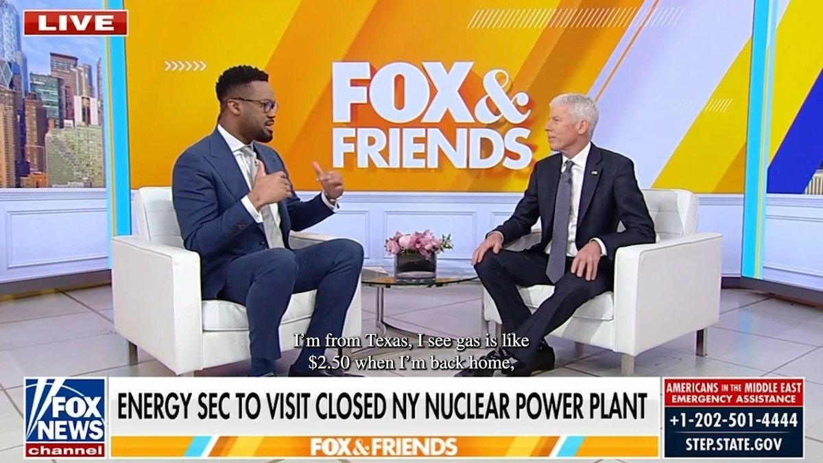 The Trump administration wants to bring COMMON SENSE energy policies to all 50 states. Secretary Chris Wright: “It is political choices that leaders make that make energy expensive...There's 28 states that passed these renewable portfolio standards...Those 28 states, on average, have 50% HIGHER electricity rates.”