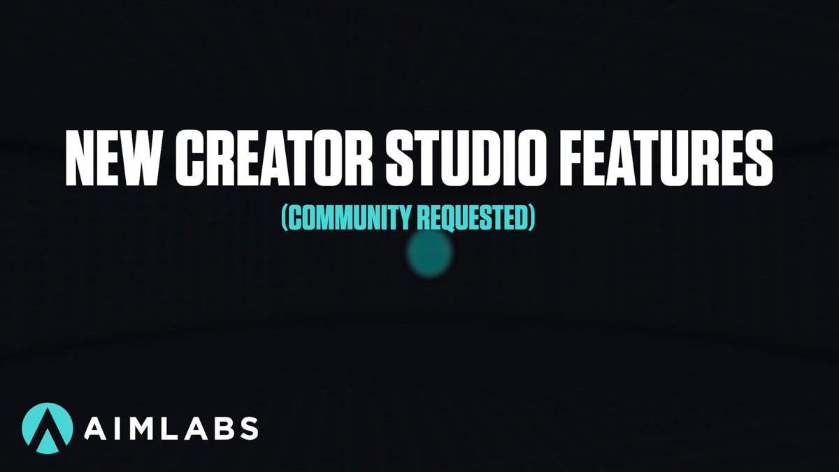 Aimlabs Creator Studio just got a massive update 🎯 Task creators, here are some of the new bot behaviors: ⚙️ Deeper Acceleration Control (independent accel/decel) 🎭 Juking (targets fake direction changes) 👁️ Lookahead (bots avoid walls, other bots, and players) 🌍 Gravity Controls (custom gravity per target) 🔄 Conditional Overrides (dynamic behavior changes) ...and more features 👀 We hope you enjoy this update! Questions or comments? Drop them below 👇