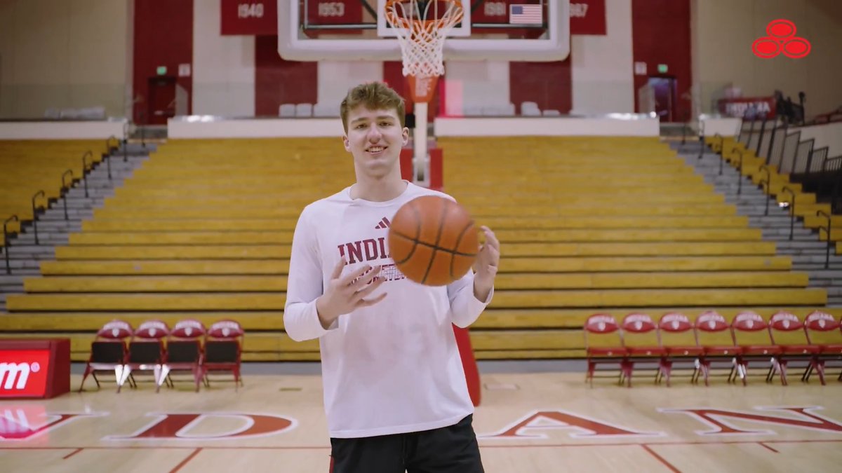 What does it mean to be a Hoosier? 👀 Catch Trent Sisley go Stanchion to Stanchion with State Farm. #IUBB #StateFarmPartner