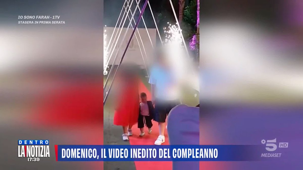 Le immagini esclusive del compleanno del piccolo Domenico a #DentrolaNotizia