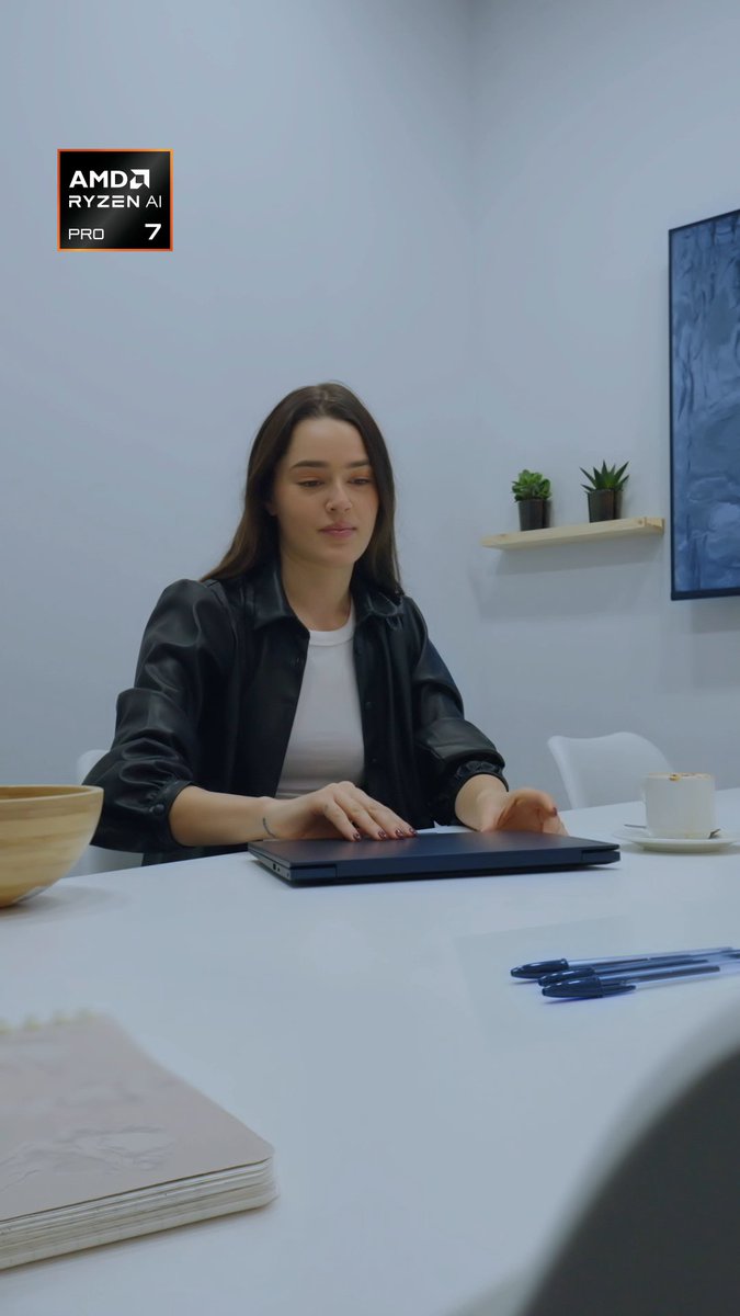 New color. Same ThinkPad legacy. The ThinkPad T14s Gen 7 featuring AMD Ryzen AI processors is now available in Cosmic Blue, delivering modern design alongside proven scalability + repairability.